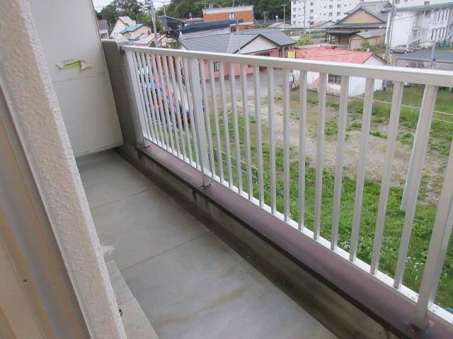 ライフマンションのバルコニー