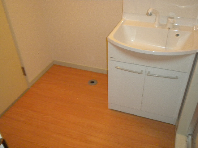ライフマンションの洗面所
