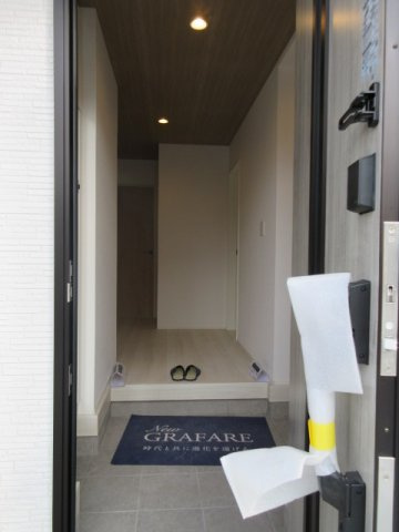 【仲介手数料無料】新築戸建　小川町大字小川324-14（全2棟）の玄関