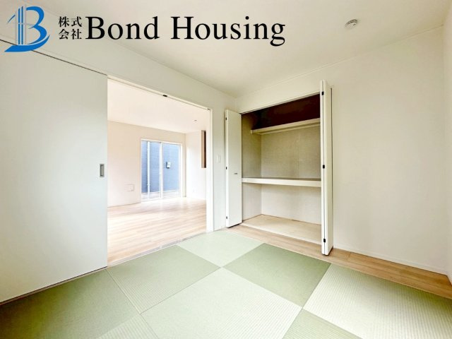 駐車スペース2台可・人気の間取り　西区大沢1丁目　全4棟　1号棟の和室