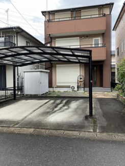 【外観】 | 柳津町東塚！築24年の3階建て中古住宅リフォーム済みで登場です♪2台用のカーポート付き！ | 柳津町東塚！築24年の3階建て中古住宅リフォーム済みで登場です♪2台用のカーポート付き！