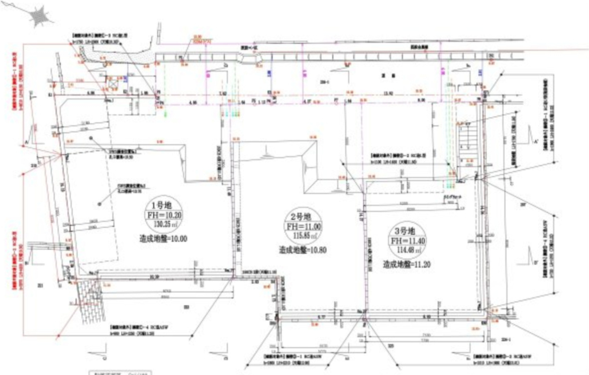 福岡市南区多賀１丁目【1号地】 売り土地の地図