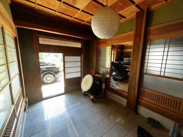 曽爾村塩井の玄関