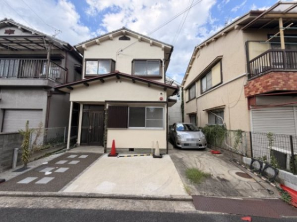 鳥飼上3丁目戸建ての外観|おしゃれな外観です