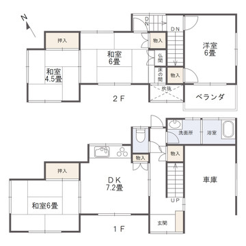 福山市曙町一丁目の間取り