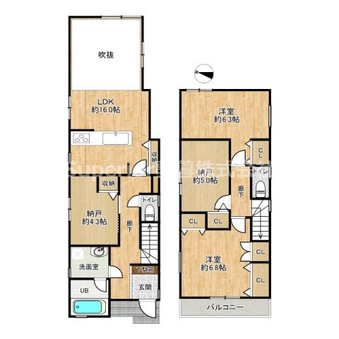 【新築一戸建て】大津市中庄1丁目C号棟