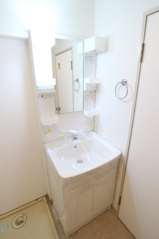 ハピネス東須磨の洗面所