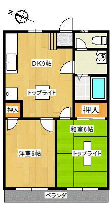 【間取り】 | エクセレント三上