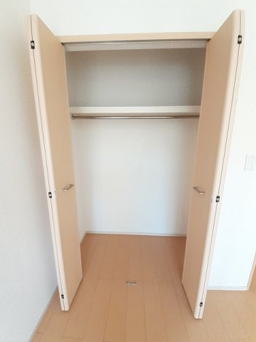 フルールＢの収納|十分な収納スペースがあります