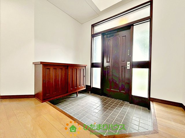 久喜市菖蒲町1期　中古一戸建ての玄関