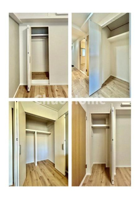 【収納】 | アーバンヒルズ北綾瀬第2 | 居室にはクローゼットを完備し、自由度の高い家具の配置が叶うシンプルな空間です。お子様の成長と必要になる子供部屋を与えるにはぴったりの間取りですね。