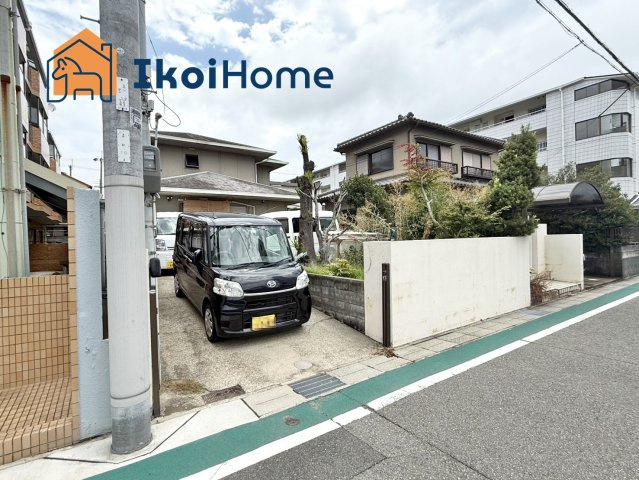 明石市小久保3丁目　A号地　土地の前面道路含む現地写真|●年中無休：当日予約可●建築条件付きの土地となっております。