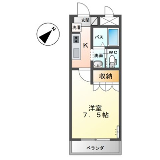 【間取り】 | コーポハウス花