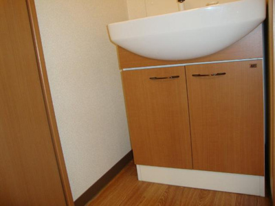 【洗面所】 | コーポハウス花 | 洗髪洗面化粧台