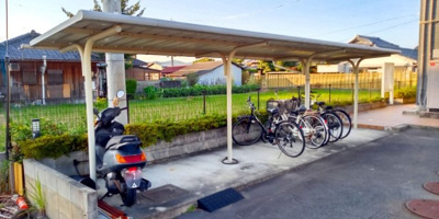 【その他】 | レオパレス橘 | 屋根付き駐輪場