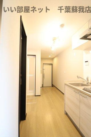 Likes仁戸名町Ａ棟のキッチン|コンパクトなキッチンで掃除もラクラク