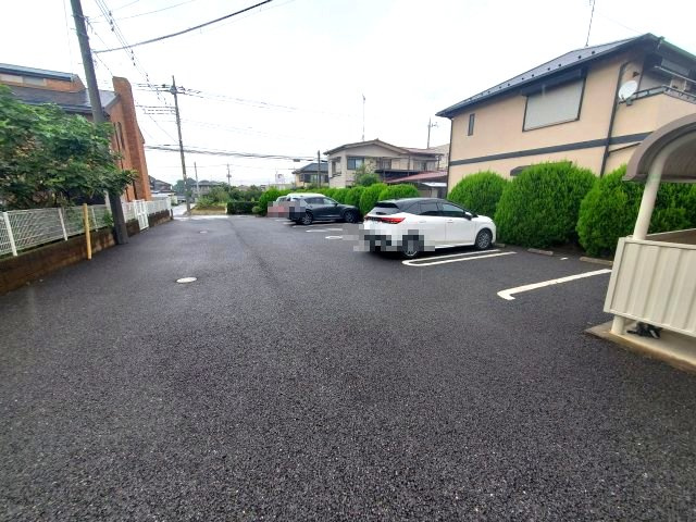 トゥーンタウンの駐車場