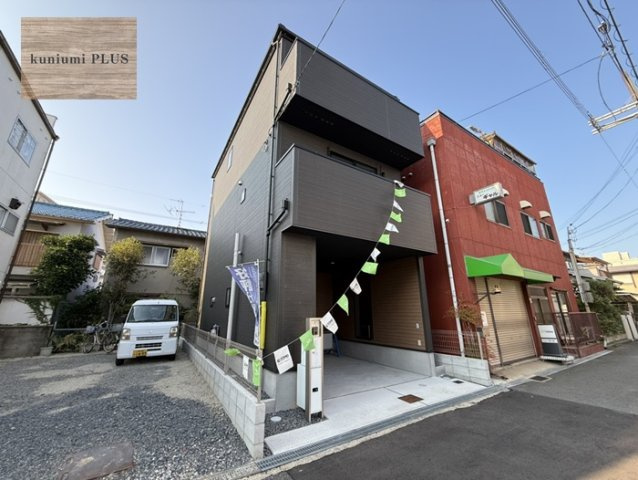 東大阪市南鴻池町2丁目の前面道路含む現地写真