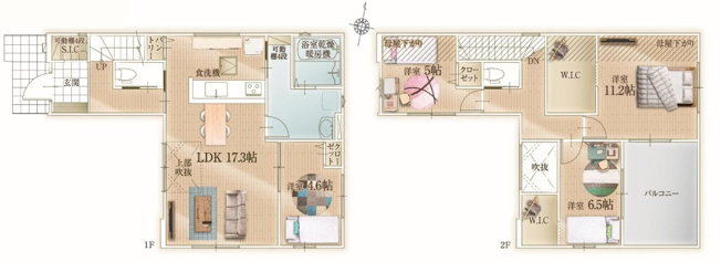 【間取り】 | 市川市柏井町１丁目１期