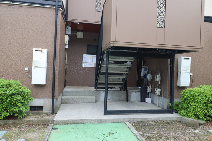 エスボワール B棟のエントランス