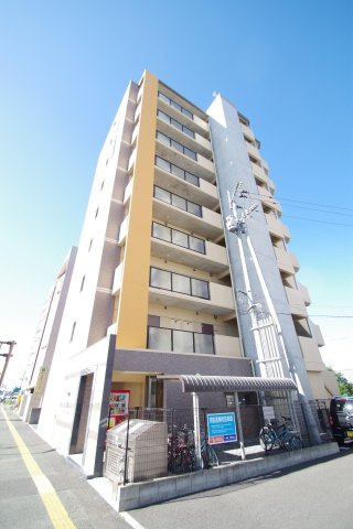 熊本市東区神水本町の賃貸マンションの外観