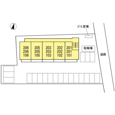 【区画図】 | ジュネス・ハーベス