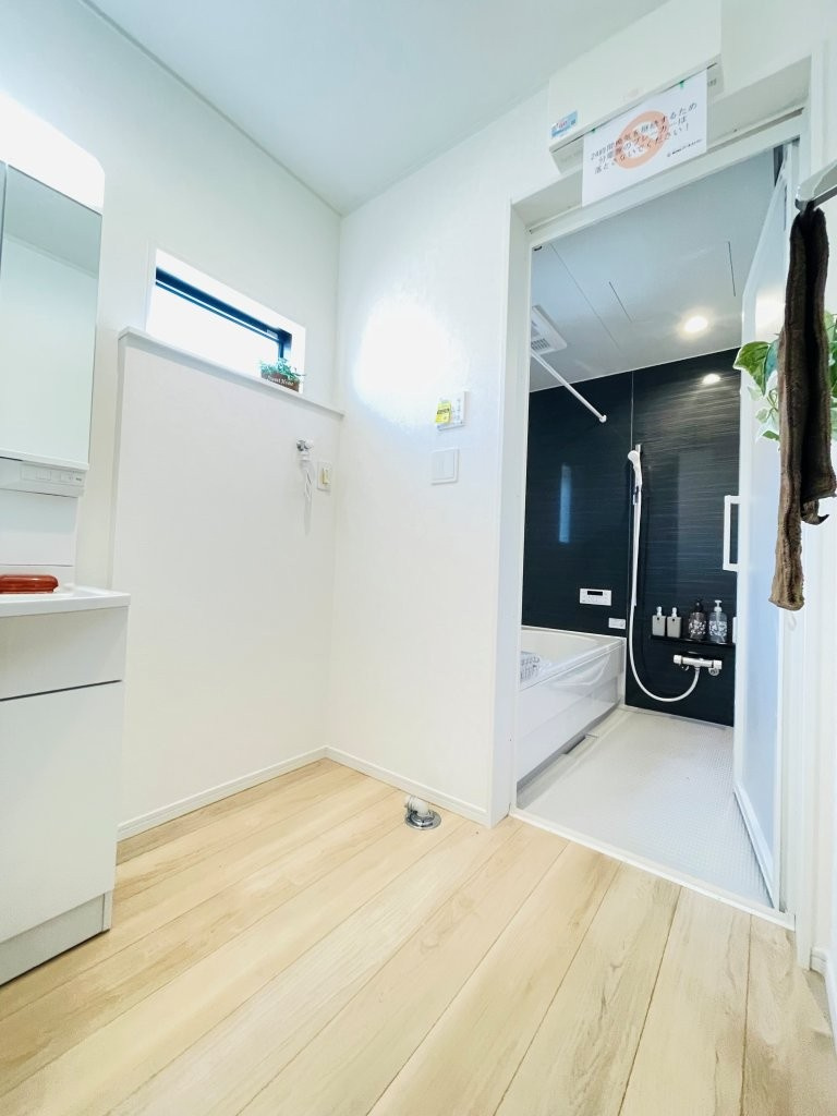 豊田市市木町第4　新築分譲住宅　全2棟　1号棟の脱衣所