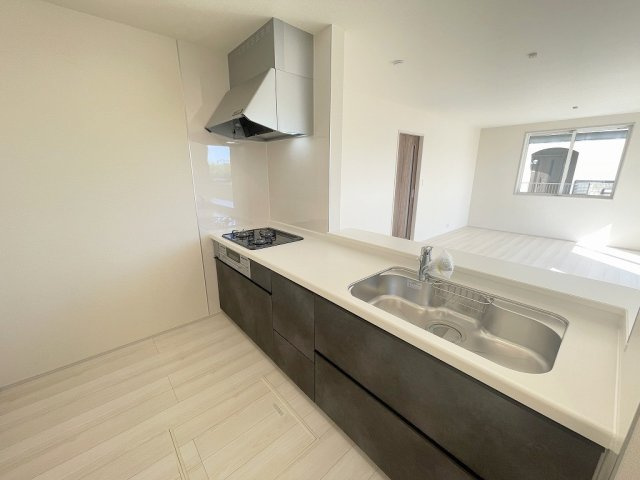 三郷市幸房　新築戸建　全1棟のキッチン|同施工会社の参考写真になります。