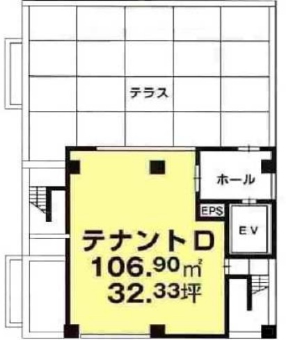 エルディ南茨木医療テナントビルの間取り