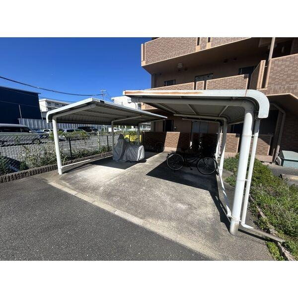 ハイツ東一津屋公輝のバルコニー