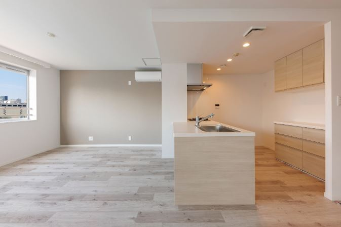 中央区勝どき３丁目の賃貸マンションの居間・リビング