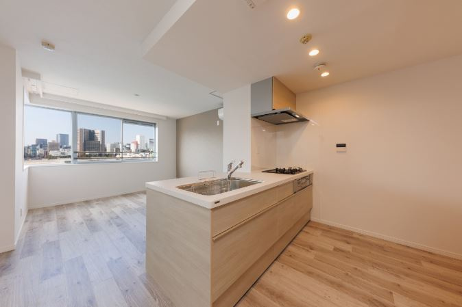 中央区勝どき３丁目の賃貸マンションのキッチン