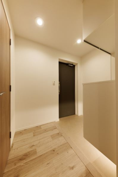 中央区勝どき３丁目の賃貸マンションの玄関