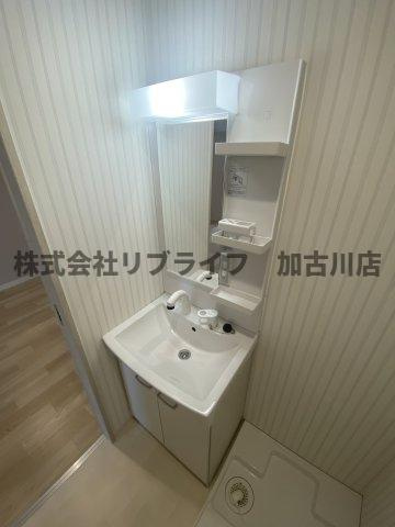 シェリル加古川の洗面所