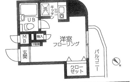 シティハイツ新大塚の間取り