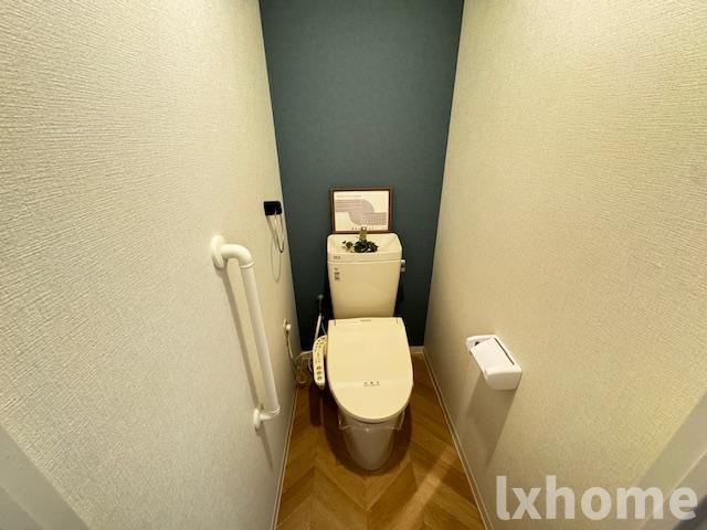 ラジュニール春日丘のトイレ|コンパクトで使いやすいトイレです