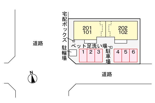 エバーグリーン　　刈谷市の賃貸ならクラスホーム刈谷店の駐車場