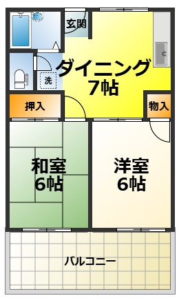 ベルメゾンYAMATOの間取り