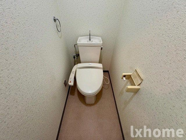 サンクリスタルハウスのトイレ|落ち着いた色調のトイレです