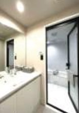 代官山アドレスの独立洗面台