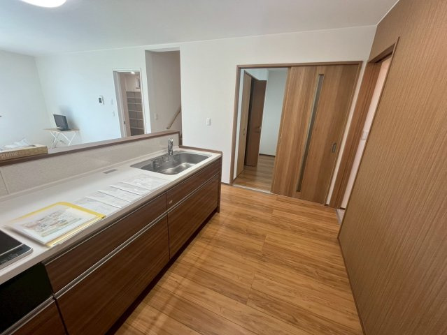 新築住宅　帯広市西15条南32丁目　A棟のキッチン