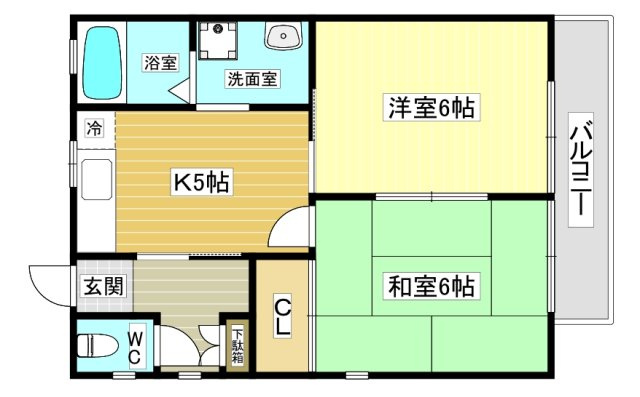 【間取り】 | カーサ・オクムラ | 間取りです