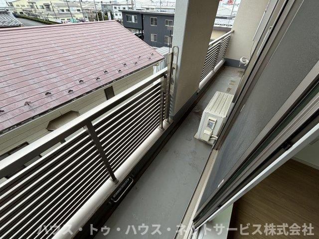 スカイタウンＲのバルコニー