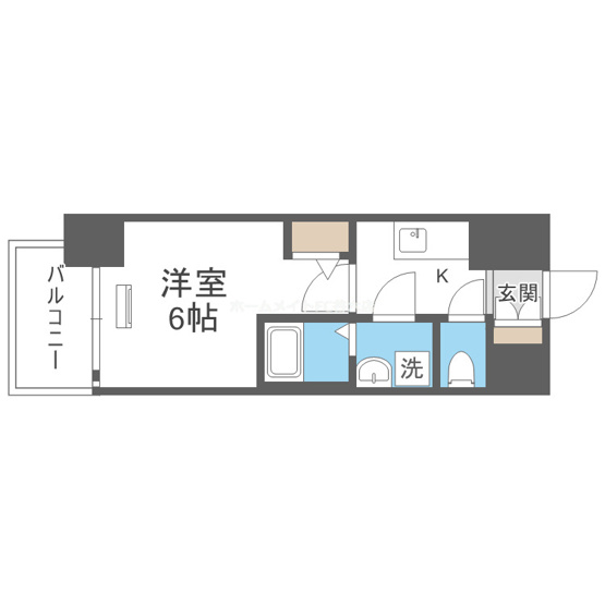 【間取り】 | エスリード難波AGREA