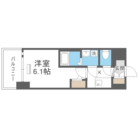【間取り】 | エスリード難波AGREA