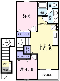 【間取り】 | イチサンアベニューＡ