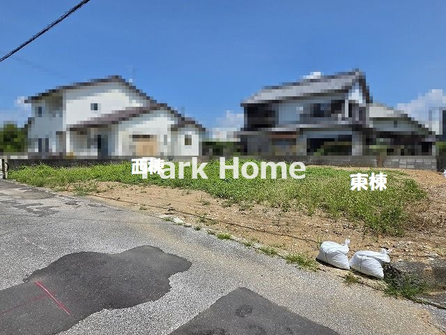 香南市野市西野-東棟・建築条件付き-売土地の外観|2025.8月：現況（２区画全体）