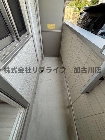 メゾン・ド・クルーのバルコニー