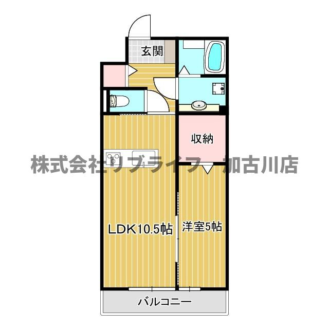 メゾン・ド・クルーの間取り