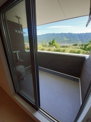 ラ・フェリーチェのバルコニー